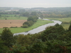Looking down over the Avon from Castle Hill.
