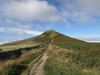 The view back up Roseberry Topping. 