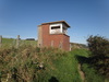 One of the old radar buildings to the southwast of Ravenscar.