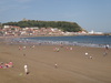 Looking north across South Sands.