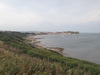 Looking back towards Scarborough from Wheatcroft Cliff.