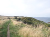 The path along Frank Cliff.