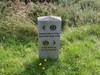 A Great Glen Way markerstone.