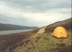 AJ17	My tent and Loch Lednock