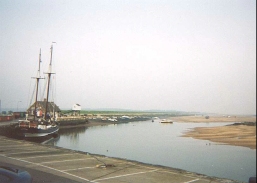AN25	The harbour at Wells-next-the-Sea.