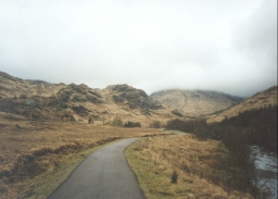 AP15	The road from Glenfinnan to Corryhully.