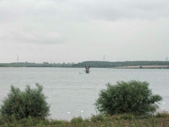 P7140009	The tower in the middle of Grafham Water. 