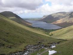 Looking back over Wastwater.