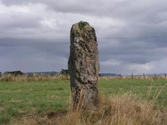 P20038307731	A standing stone near Windhill.