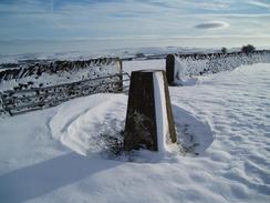 Wheston trig pillar.