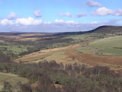The view east from Cowhouse Bank.