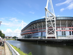 P20077088514	The Millennium stadium in Cardiff.