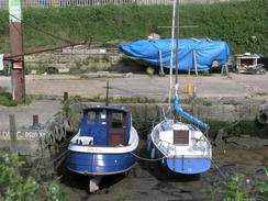 P20086094911	Boats in Brockhampton.