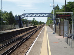 P20107190075	Holton Heath railway station.