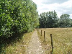 P20108050185	The path alongside the road near Rockford.