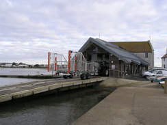 P20111021259	Mudeford Quay lifeboat station.
