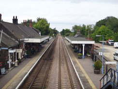 P2011DSC02455	Wymondham railway station.