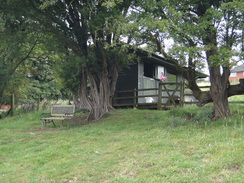 P2011DSC03006	The shop-hut at Risby Manor Farm.