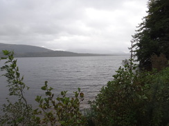 P2011DSC03520	A view down Loch Lochy.
