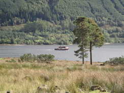 P2011DSC03551	A boat on Loch Lochy.