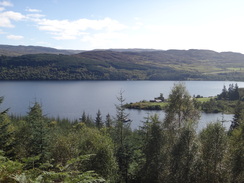 P2011DSC03724	A view down Loch Ness.