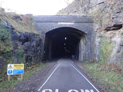 P2011DSC08157	The western portal of Litton Tunnel.