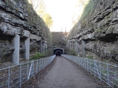 P2011DSC08384	The eastern portal of Headstones Tunnel.