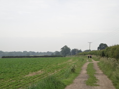 P2012DSC00841	The track leading north towards Ashbyhall Farm.