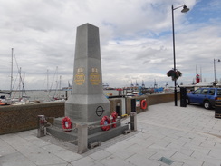 P2012DSC01711	The Merchant Navy memorial in Harwich.