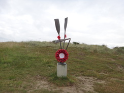 P2012DSC02012	A memorial to 32 Dutch rowers at Sizewell.