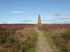 P2012DSC02860	The Captain Cook Monument on Easby Moor.
