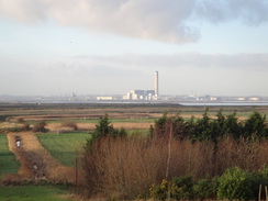 P2013DSC04749	A distant view of Kingsnorht power station from near Upchurch.