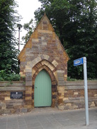 P2018DSC02595	Northampton Castle postern gate.