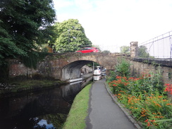 P2018DSC03445	The canal in Linlithgow.