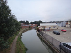 P2018DSC04319	The Oxford Canal near Banbury station. 