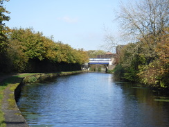 P2019DSCF4276	The canal in Blackburn.