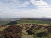 The view from Cringle Moor towards the next hill.