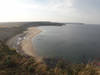 The view along Cayton Beach from Lebberston Cliff.