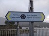A Great Glen Way sign.