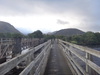 The Soldiers Bridge crossing the Lochy.