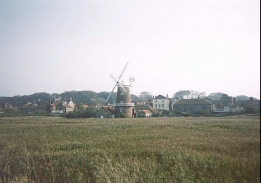 AN13	The windmill at Cley-next-the-Sea.