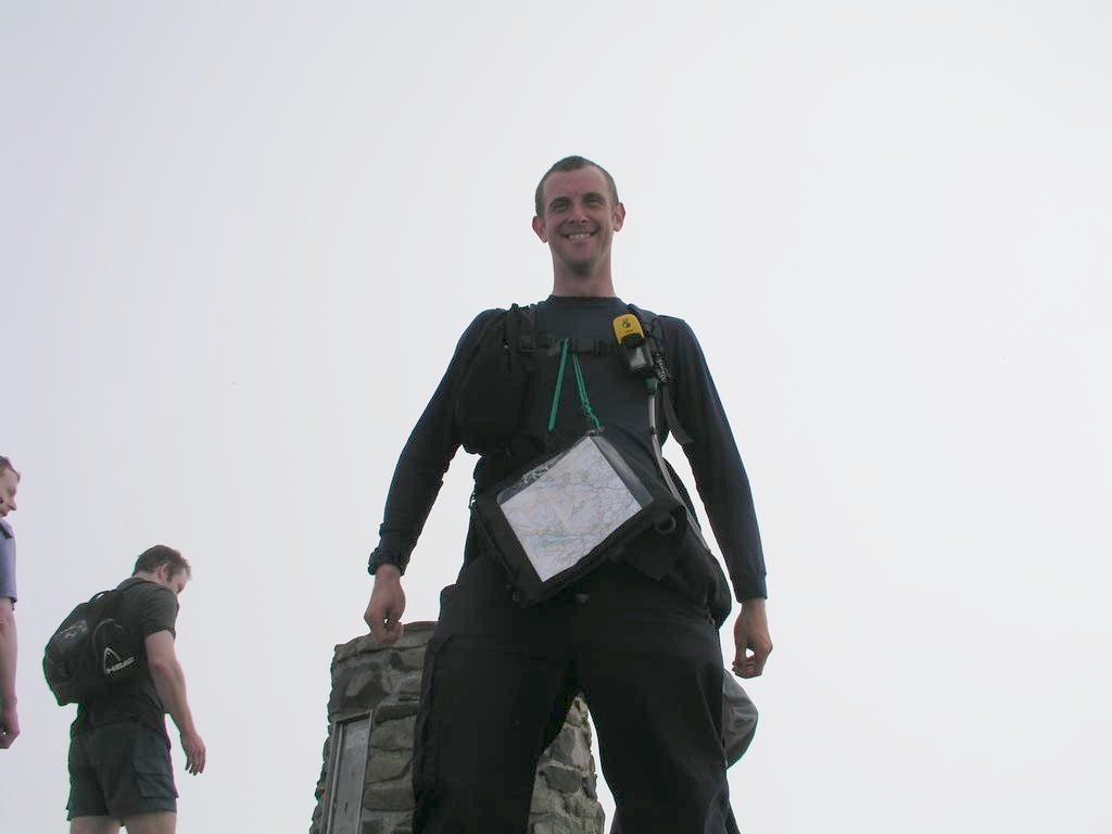 Myself at the summit of Snowdon.