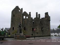 P20035192911	MacLellan's Castle in Kirkcudbright.