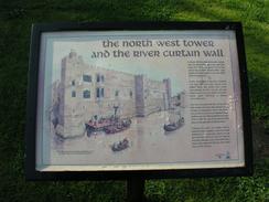 P20034091816	An information board about Newark Castle.