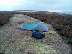 P20053245089	My tent on on Ilkley Moor.