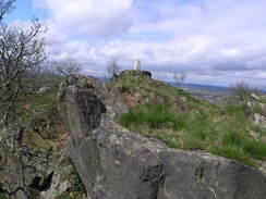 Bardon Hill trig pillar.