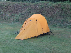 P20057176824	My tent at the Little Satmar campsite.