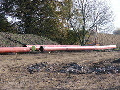P2007B020107	The new gas pipeline at Trotts.