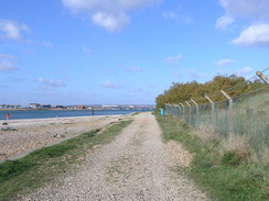 P2007B060567	The beach on the western side of South Hayling.