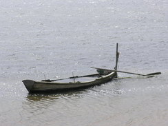P20085034561	A sunken boat.